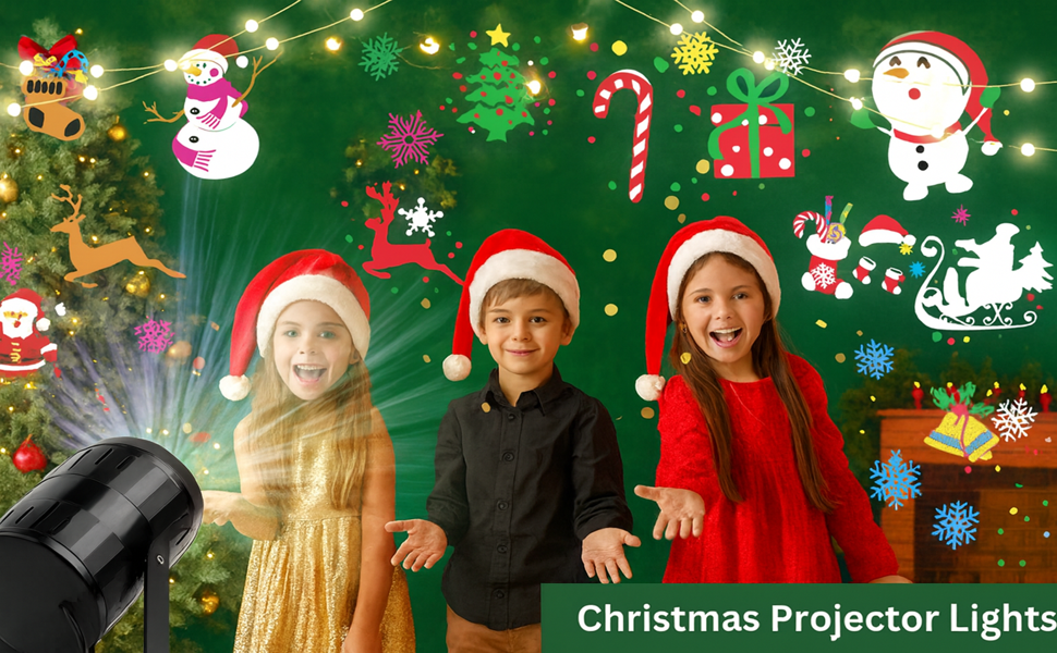 Christmas Projector Lights Outdoor Indoor