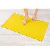 American Soft Linen Bath Rug, 20 in 34 in 100% Cotton Bath Mats Rugs for Bathroom, Non Slip Washa...