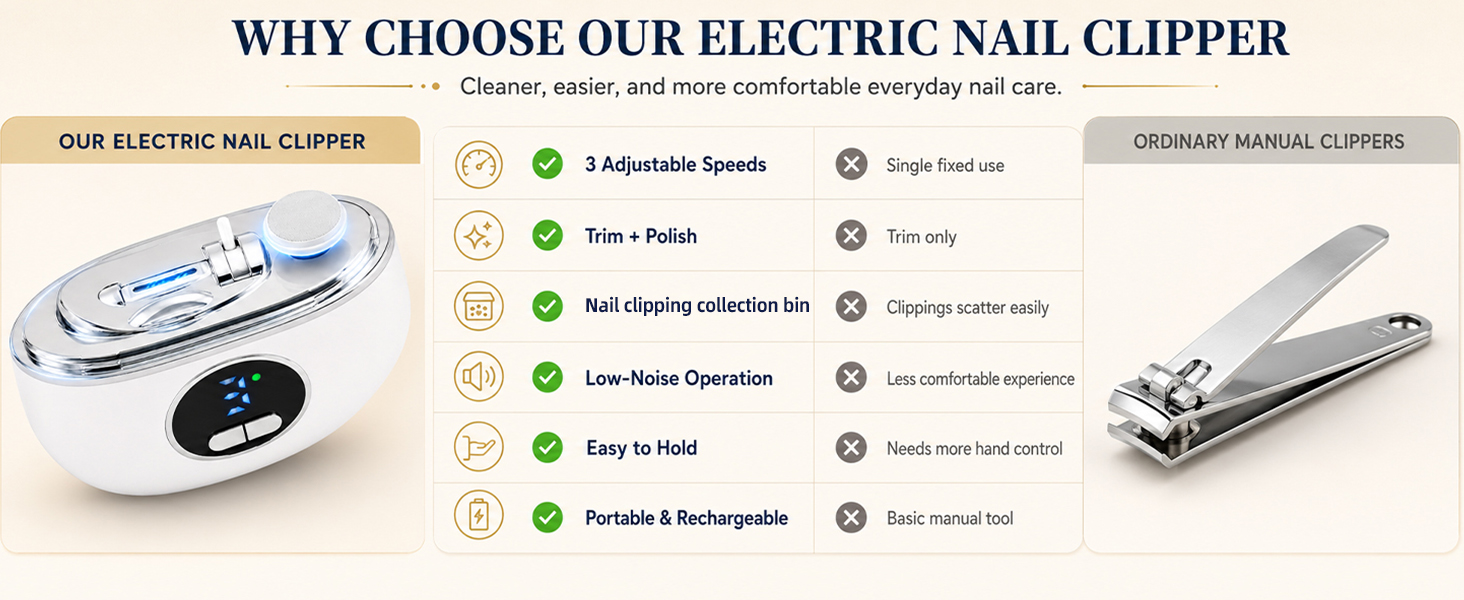 electric nail clippers for seniors