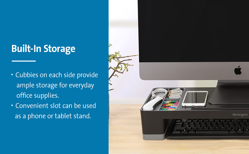 Kensington Organizing Monitor Stand