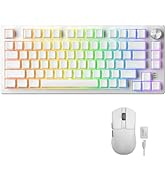 DAREU EK75RT Rapid Trigger Hall Effect Magnetic Switch Mechanical Gaming Keyboard and A950 Wing 8...