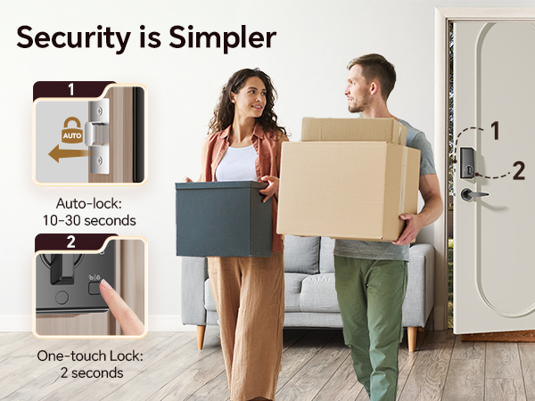 keyless entry door lock