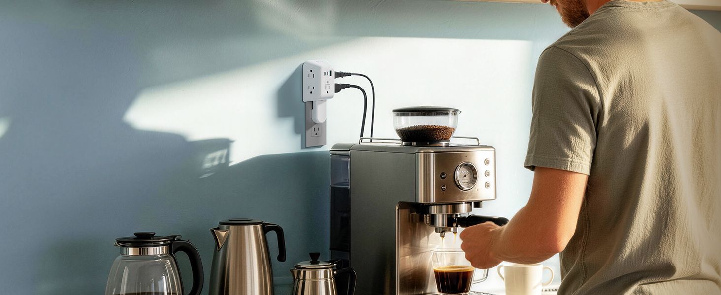 Kitchen outlet extender