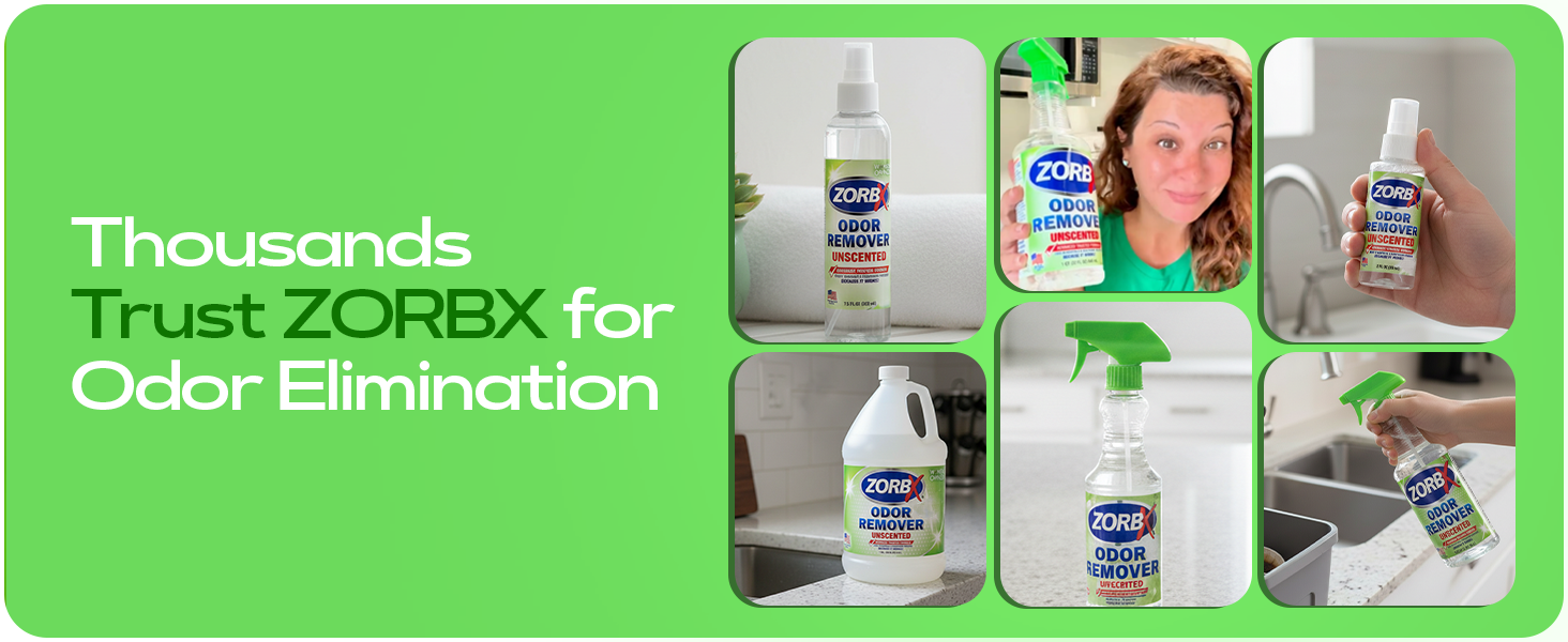 odor remover spray, zorbx, unscented odor neutralizer, Odor Eliminator Strong Odor, hospital Grade