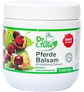 FARMASi Dr. C. Tuna Pferde Balsam Massage Gel, Horse Chestnut & Herbal Cooling Gel for Relaxing F...