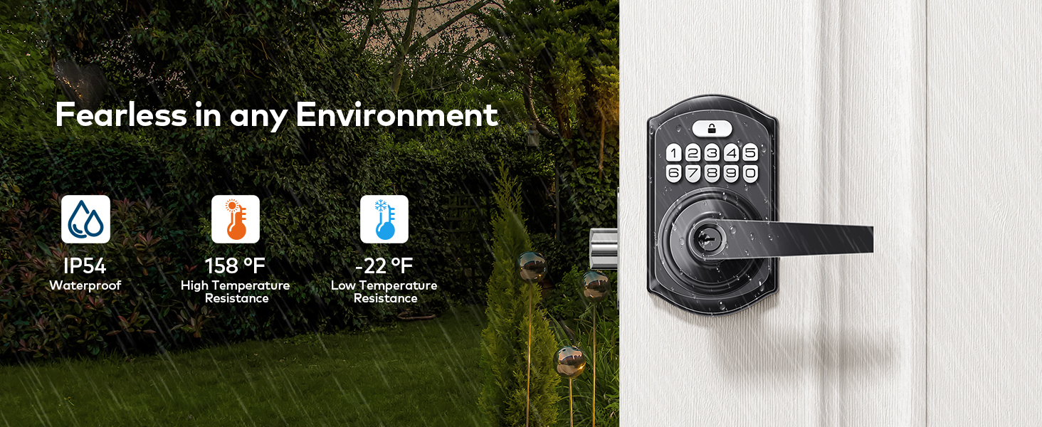 Built for all environments: extreme cold, heat, rain, and snow