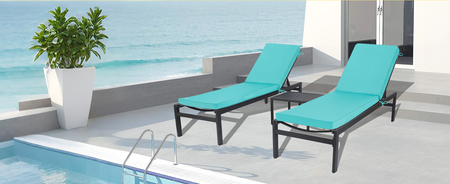 Chaise Lounge Cushion Outdoor