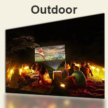 outdoor projector screen
