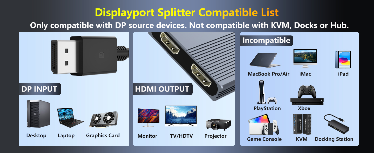 hdmi dual monitor adapter