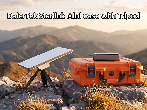 DaierTek Starlink Mini Case with Tripod