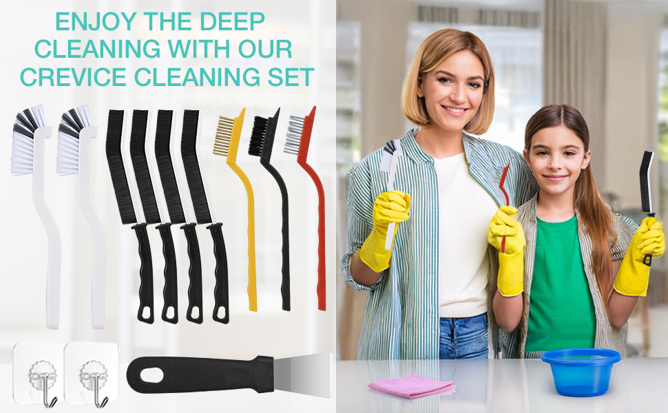crevice cleaning brush