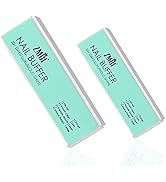 ZMOI Pro Nail Buffer – 2 Pack Luxurious Shine Korean 4-Way Nail Buffing Block – Natural Shine Nai...