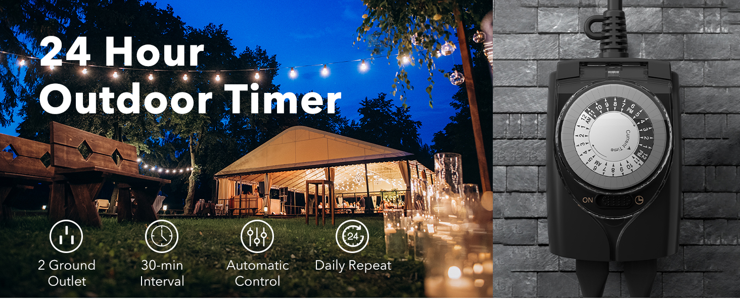 timers for electrical outlets