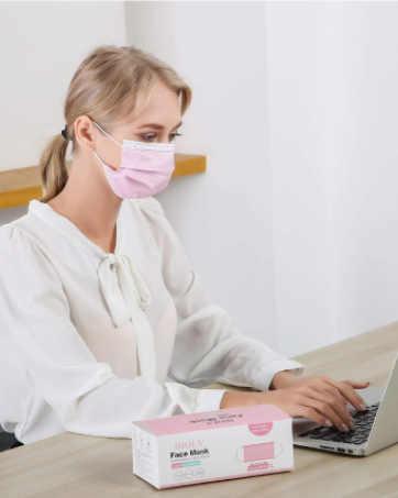 pink mask