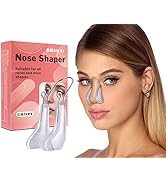 AMIJEAL Nose Shaper Clip Nose Up Lifting Clip Pain-Free Soft Silicone Nose Slimming Device Nose B...