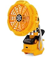 Taingwei Portable Clip on Fan for Dewalt 20v 60v Lithium-ion Battery,Battery Powered Stroller Fan...