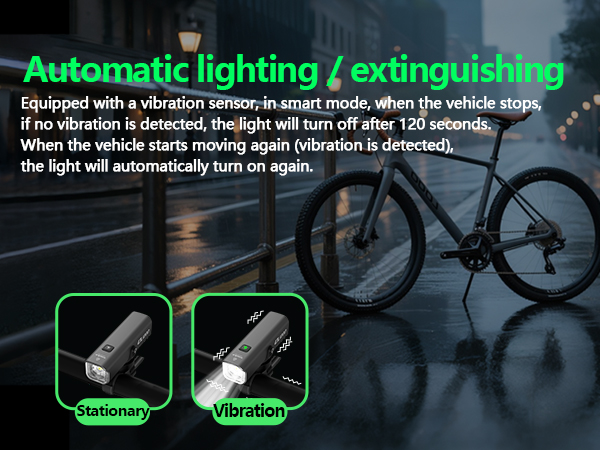 bike headlights night