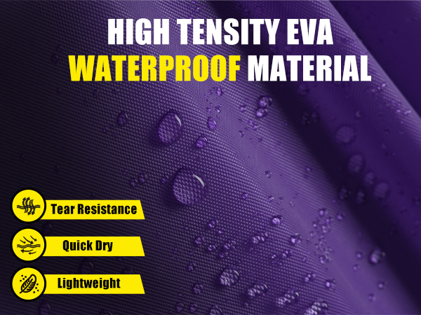 Reusable EVA Raincoats Rain Poncho for Adults
