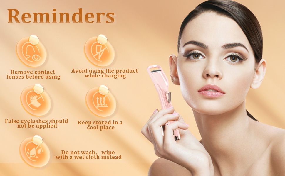 heated eyelash curlers