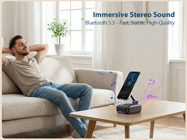 phone stand with bluetooth speaker