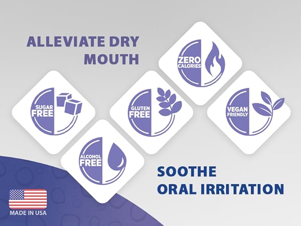 Alleviate dry mouth