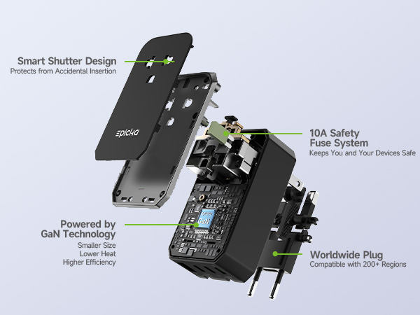 travel essentials european italy europe us ireland power converter worldwide type g greece outlet