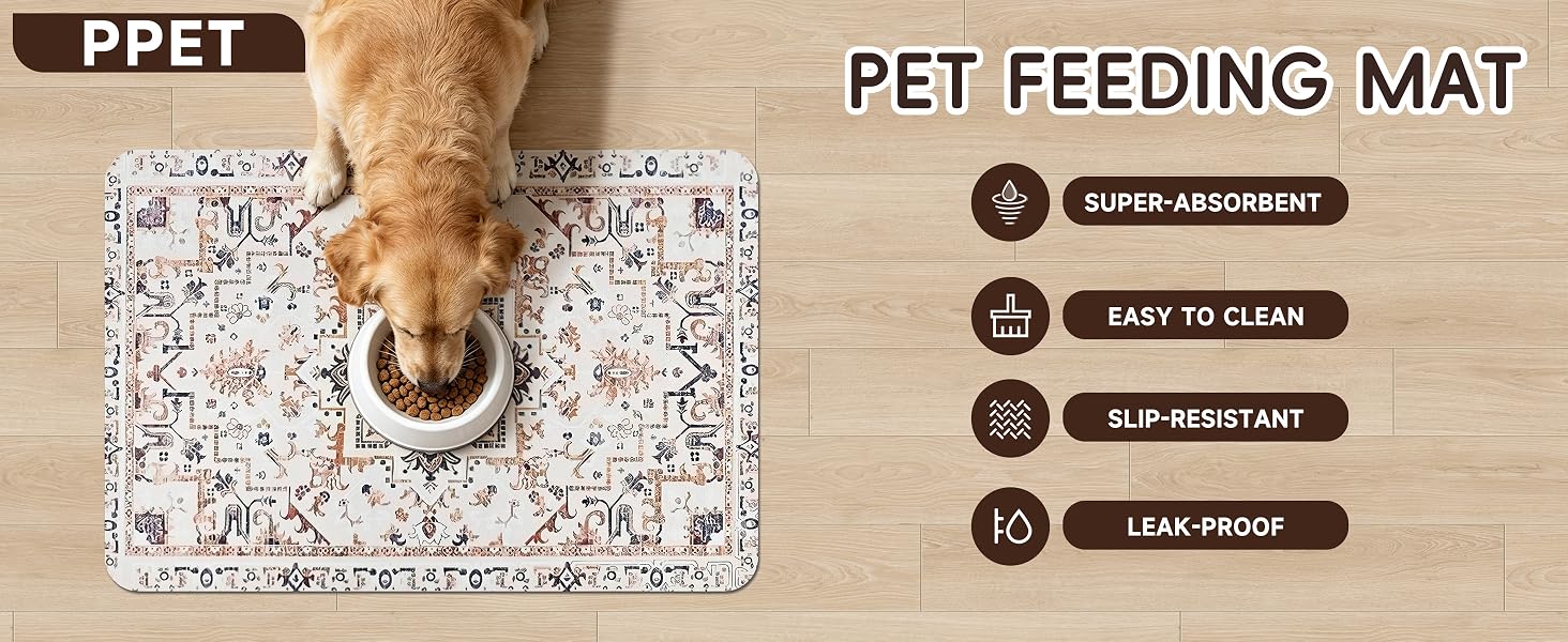 dog bowl pad