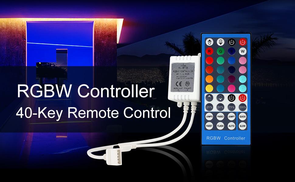 40 keys remote control