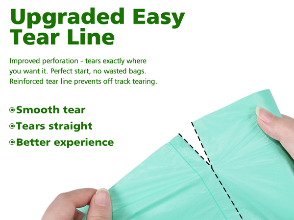 Upgraded Easy Tear Line