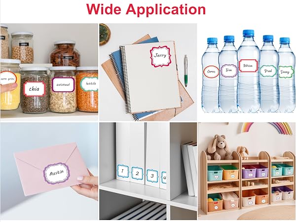 name tag adhesive labels
