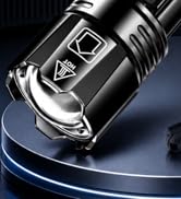 AKNEAR Rechargeable LED Flashlight High Lumens, Super Bright Flashlights with Zoomable & USB C Re...
