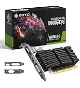 SOYO AMD Radeon R5 230 Low Profile Graphics Card, 2GB DDR3 64-Bit, VGA/DVI/HDMI 1.3A, SFF Video C...