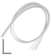 Othmro Plastic Welding Rods PVC Welder Rods for Plastic Welder Gun/Hot Air Gun White 39 Inches Le...