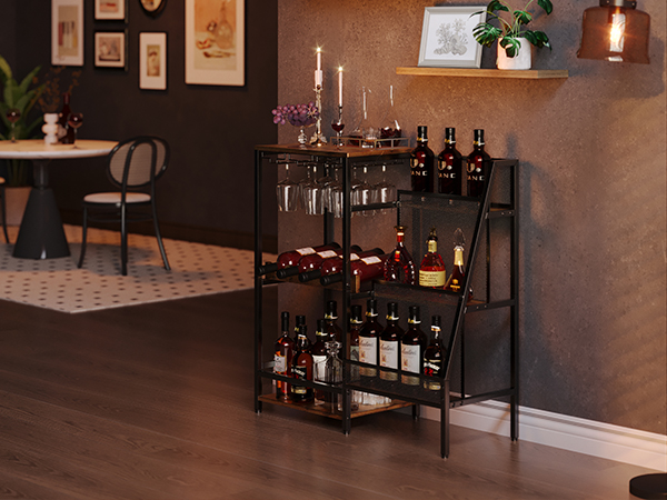 floor free standing wine rack