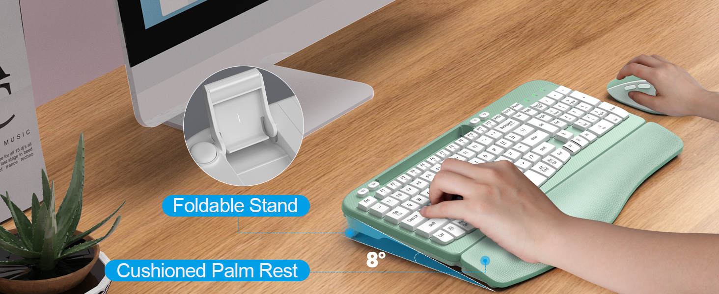 ergonomic keyboard mouse