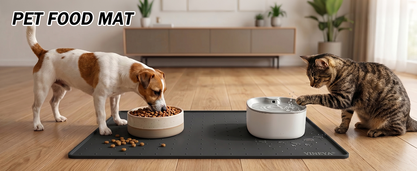 pet food mat