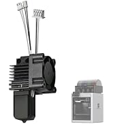 Sahvaim for Bambu X1 X1C Hotend Assembly Complete Kit with 0.2mm Hardened Steel Nozzle, Ceramic H...