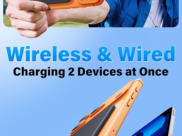 portable charger magnetic portable charger wireless