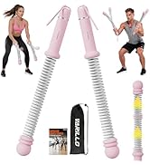 Ropeless Battle Ropes Adjustable Weight, Portable Cordless Battle Ropes for Home Gym with Storage...