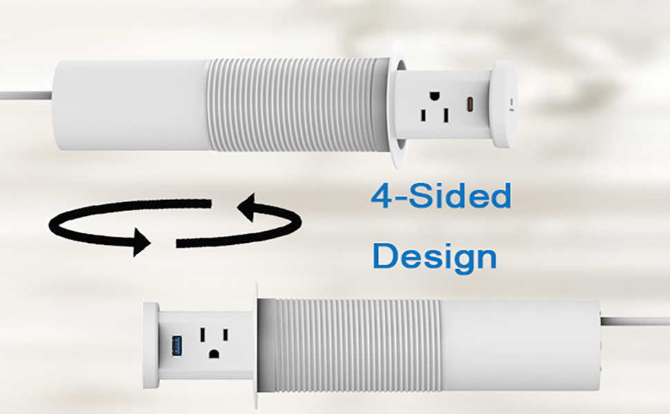 pop up outlet for kitchen countertop