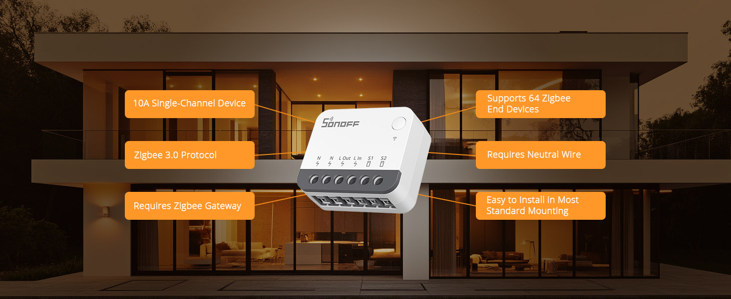 SONOFF ZBMINIR2 Zigbee Smart Switch