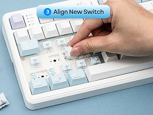 EPOMAKER Whisper Linear Mechanical Switches