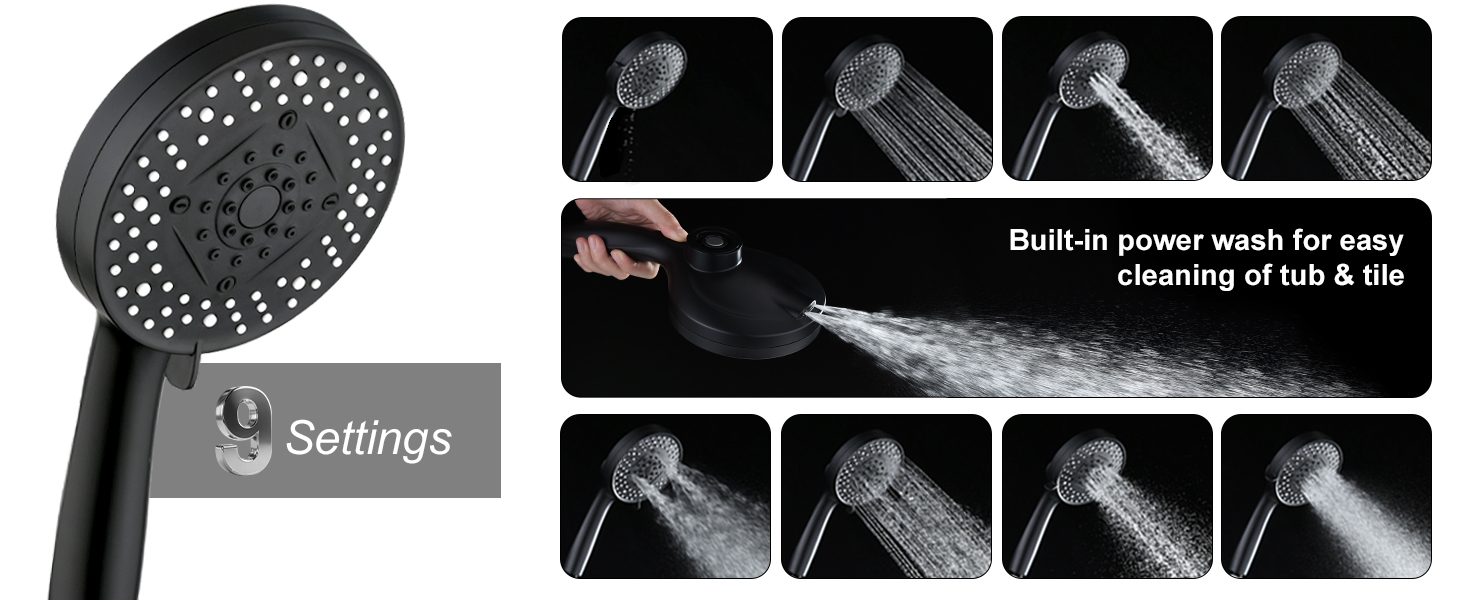 shower head with handheld