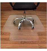 AiBOB Office Chair Mat for Hardwood Floor, 36 X 48 inches, Hard Floor Chair Mats Under Computer D...