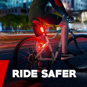 apace vision guard g3x pro100 usb rechargeable bike tail light rear bicycle light