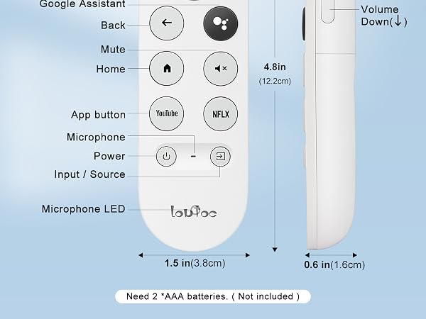 Replacement for Google-Chromecast-Remote
