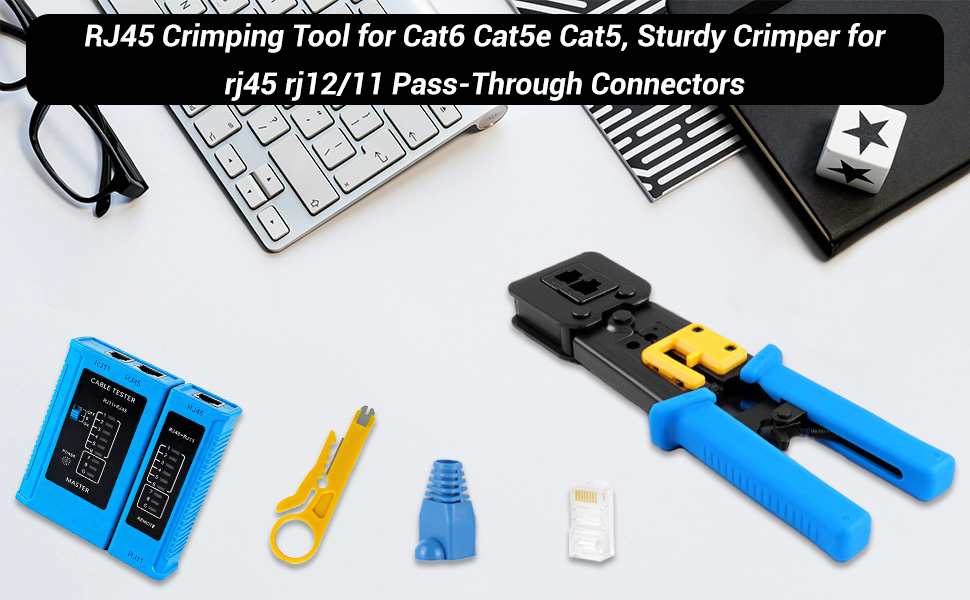 cat 5 crimping tool kit