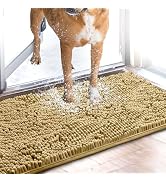 Muddy Mat AS-SEEN-ON-TV Highly Absorbent Microfiber Door Mat and Pet Rug, Non Slip Thick Washabl...
