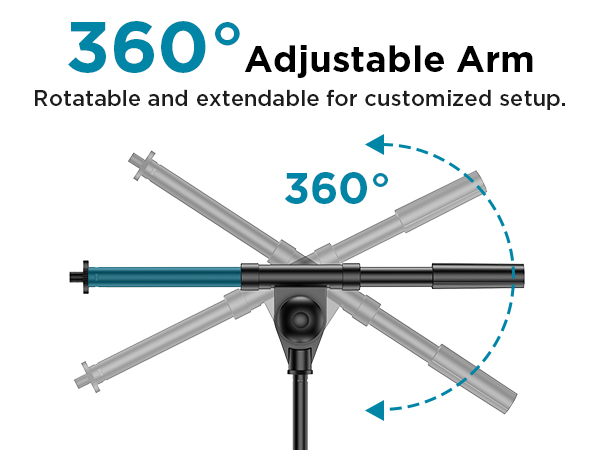 table microphone stand