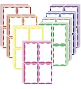 6 x 4 inch Large Moving Labels for Boxes, Packing Labels Stickers for Moving Color Coded Blank La...
